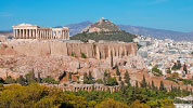 8 days athens meteora santorini