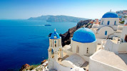 8 days athens meteora santorini