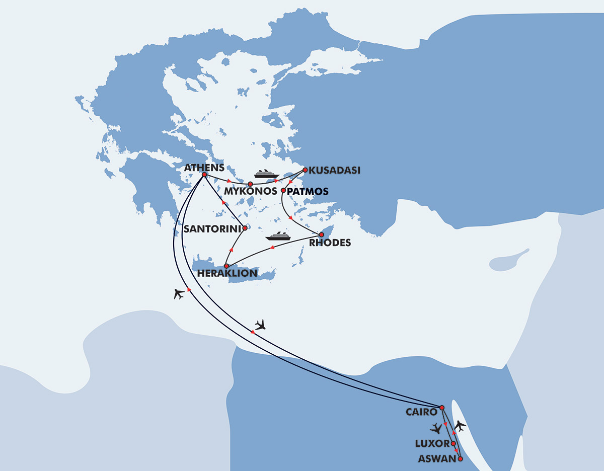 greece and egypt travel